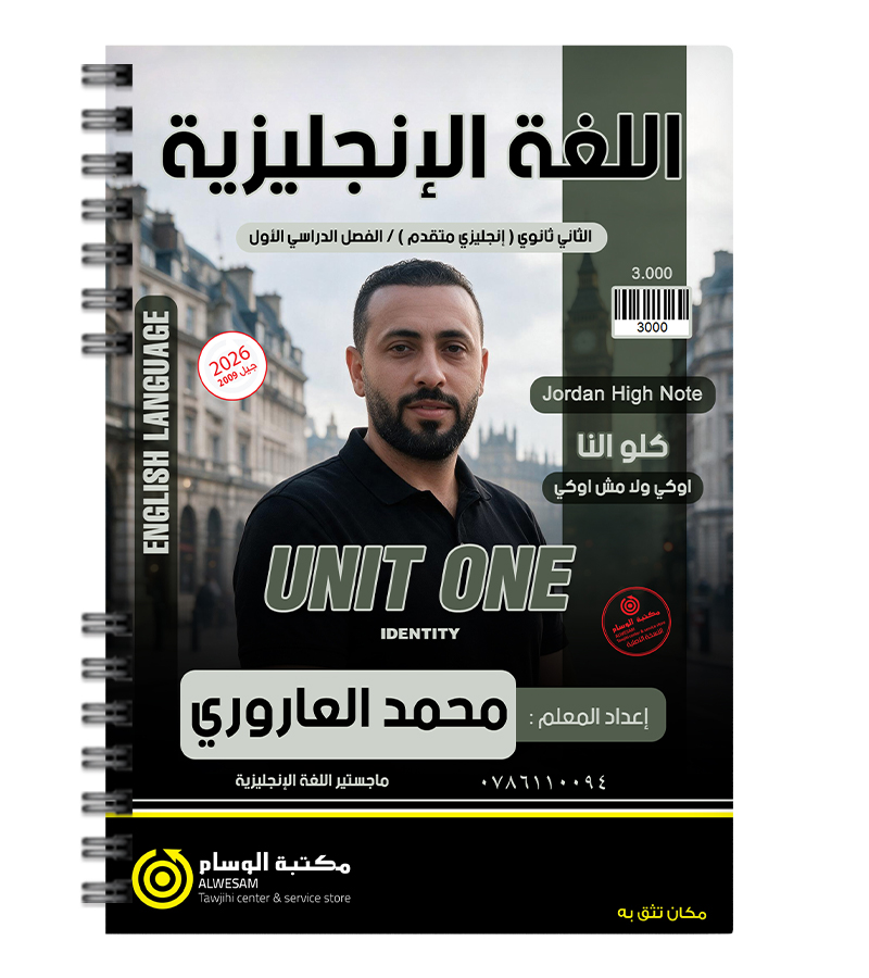 الوحدة الاولى متقدم محمد العاروري 2009