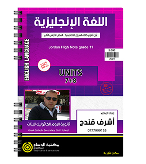 الوحدة السابعة والثامنة اشرف قندح 2008