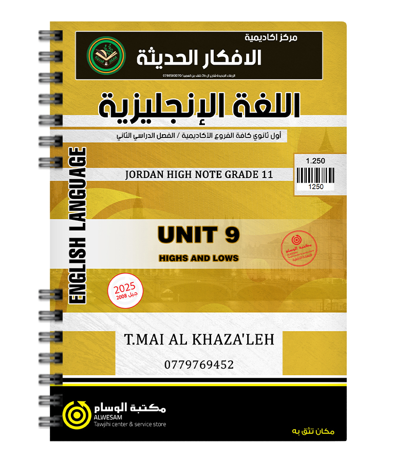 الوحدة التاسعة مي الخزاعلة 2008