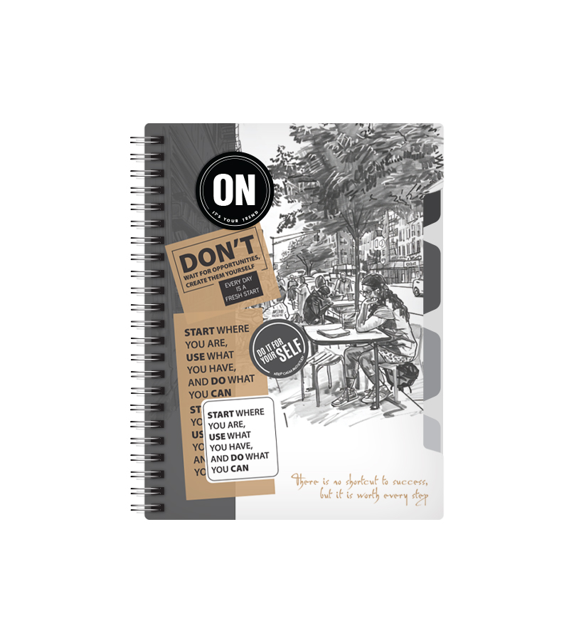 دفتر ON (4 مواد ) - A6