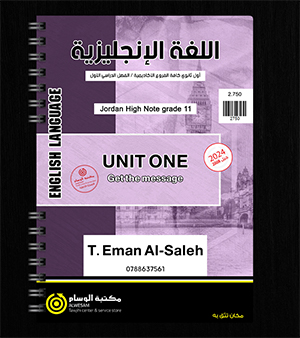 الوحدة الاولى ايمان الصالح 2008