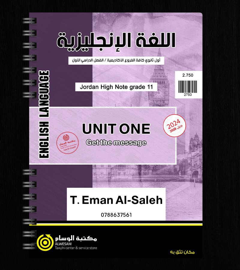 الوحدة الاولى ايمان الصالح 2008