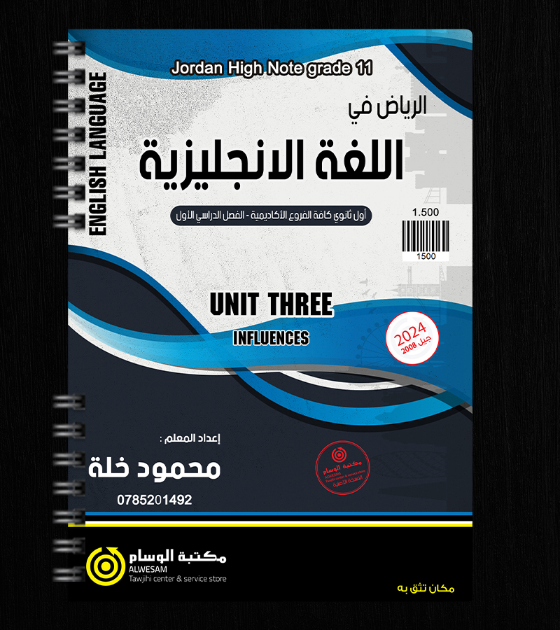 الوحدة الثالثة محمود خلة 2008