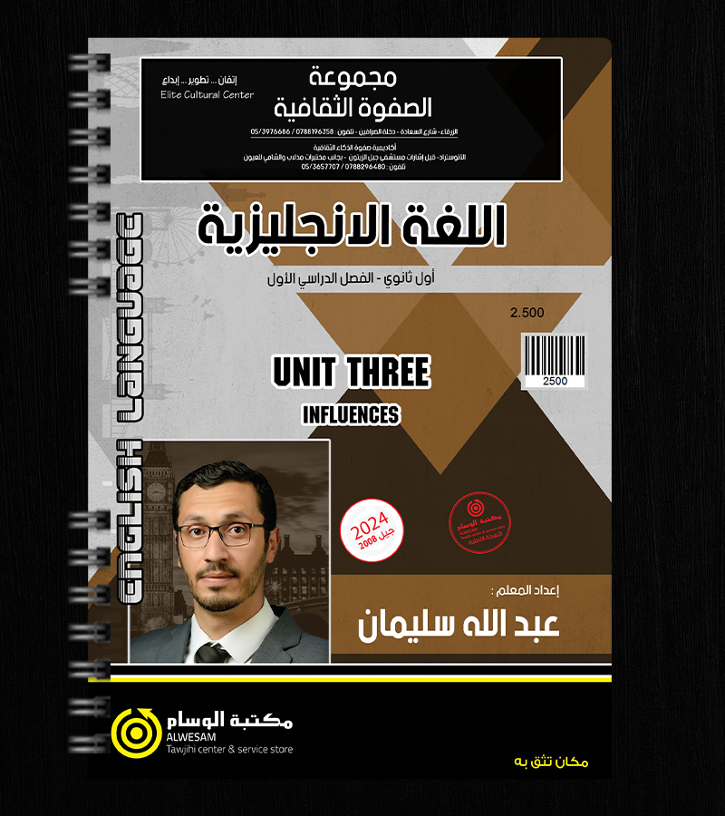 الوحدة الثالثة عبدالله سليمان 2008