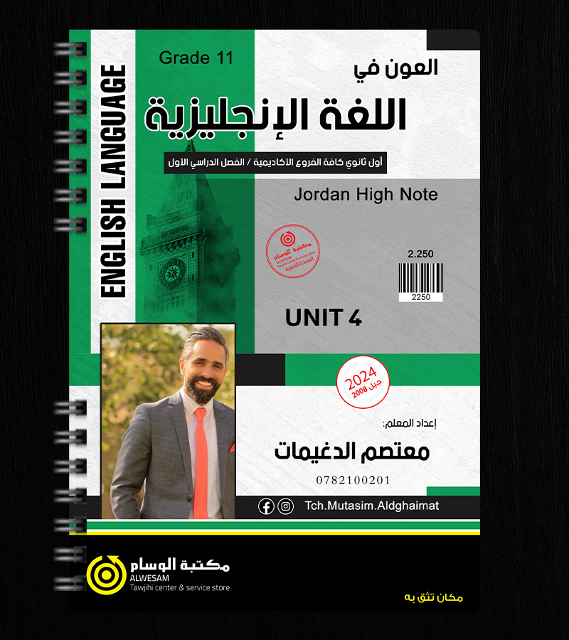 الوحدة الرابعة معتصم الدغيمات 2008