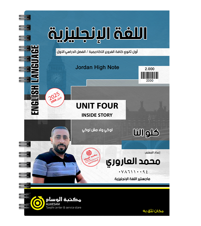 الوحدة الرابعة محمد العاروري 2008