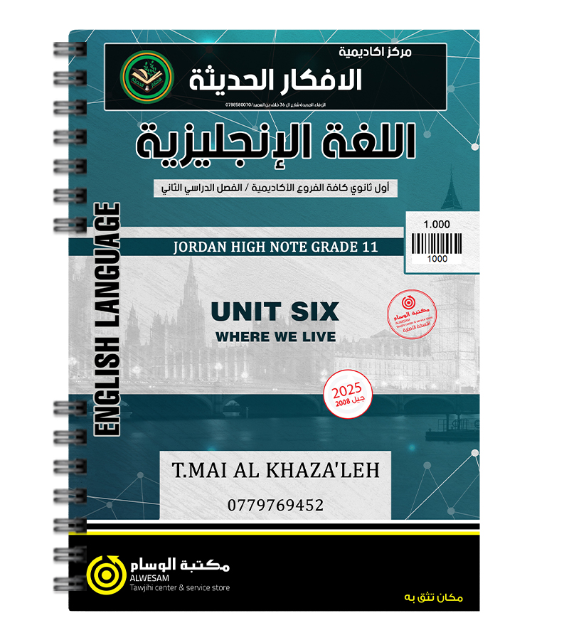 الوحدة السادسة مي الخزاعلة 2008