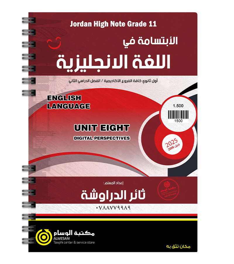 الوحدة الثامنة ثائر الدراوشة 2008