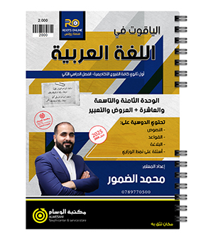 الوحدة الثامنة و التاسعة و العاشرة محمد الضمور 2008