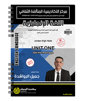 الوحدة الاولى جميل الرواشدة  2008