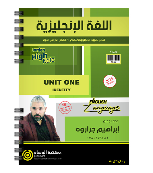 الوحدة الاولى متقدم ابراهيم جراروة 2008