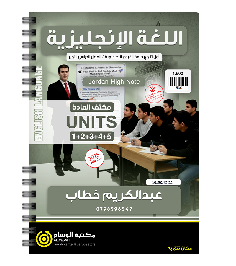 مكثف الفصل الاول عبدالكريم الخطاب 2009