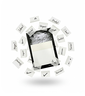 ورق ملاحظات شفاف ON